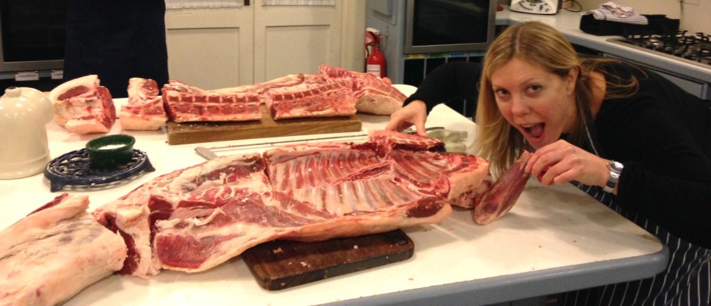 Lamb Butchering at Ballymaloe